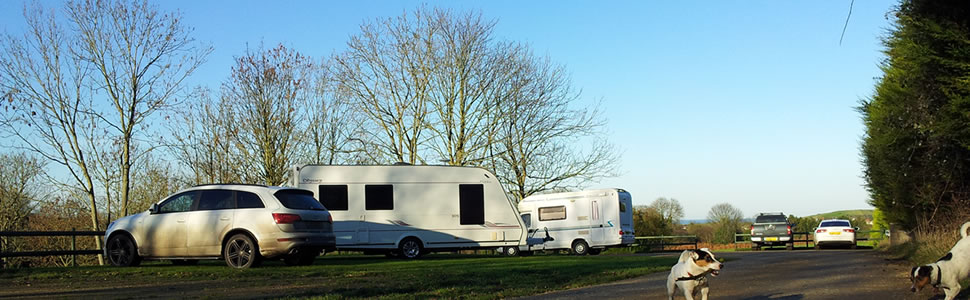 Dogs welcome at Sheringwood Caravan Site